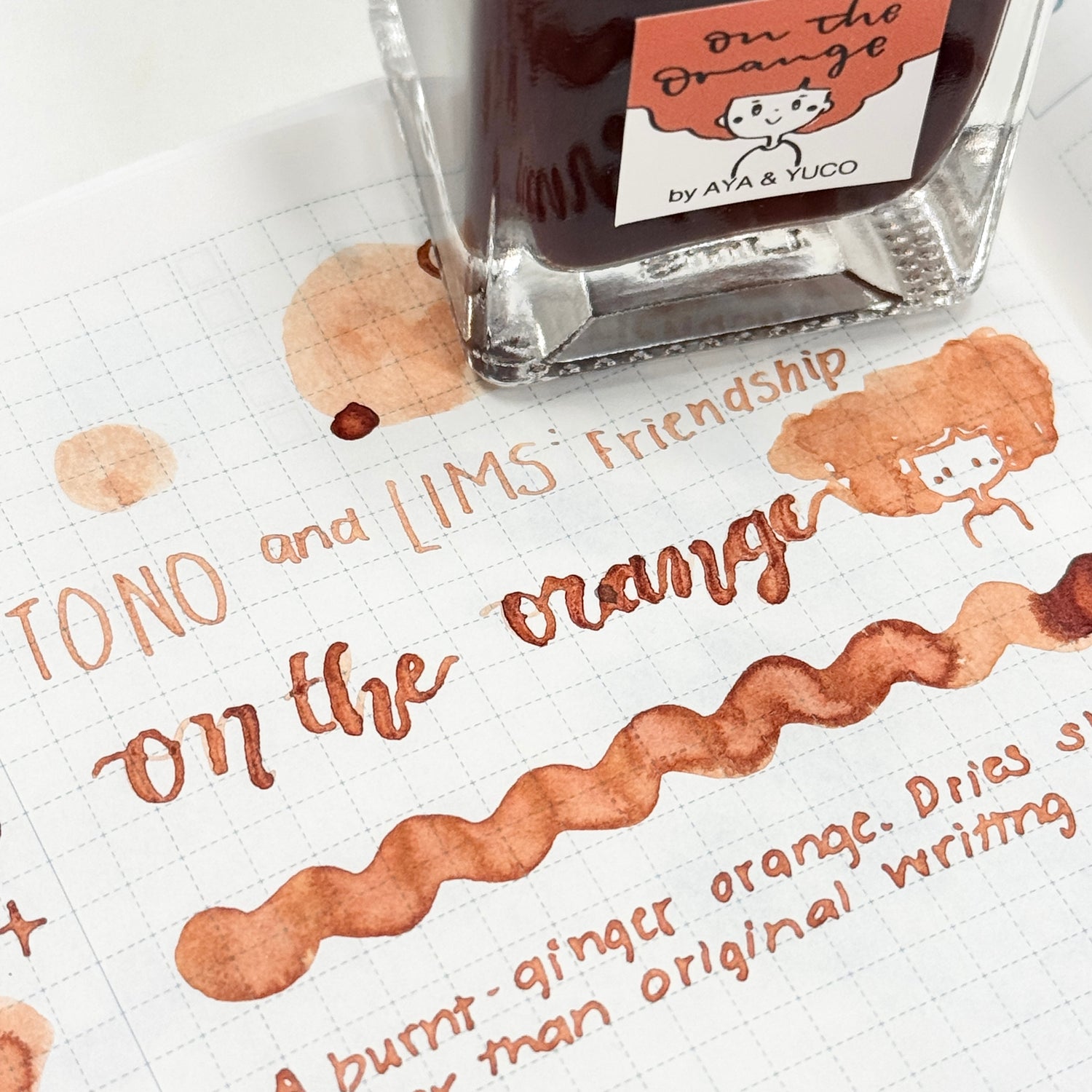 TONO & LIMS Ink - Friendship - On the Orange