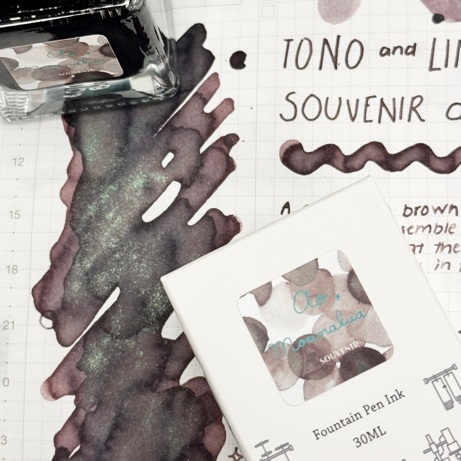 TONO & LIMS Ink - Friendship - SOUVENIR, ao, Moanalua