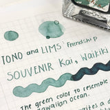 TONO & LIMS Ink - Friendship - SOUVENIR, kai, Waikiki
