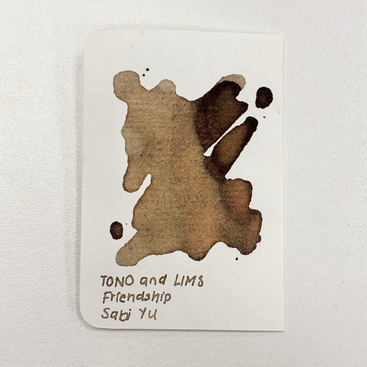 TONO & LIMS Ink - Friendship - Sabi Yu (寂柚)