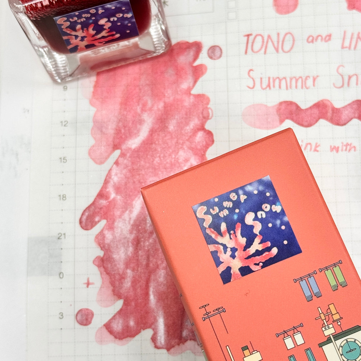 TONO & LIMS Ink - Friendship - Summer Snow