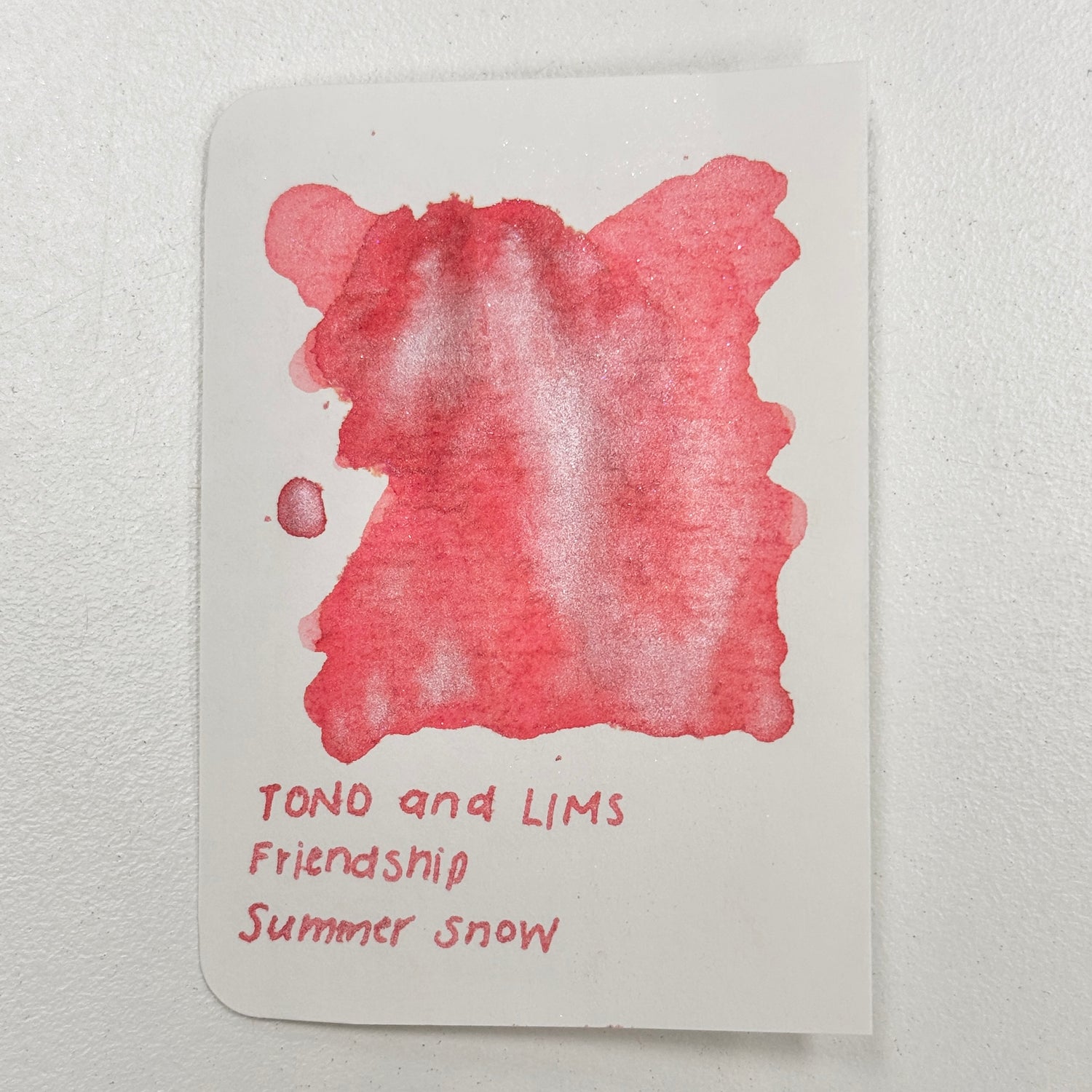 TONO & LIMS Ink - Friendship - Summer Snow