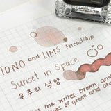 TONO & LIMS Ink - Friendship - Sunset in Space