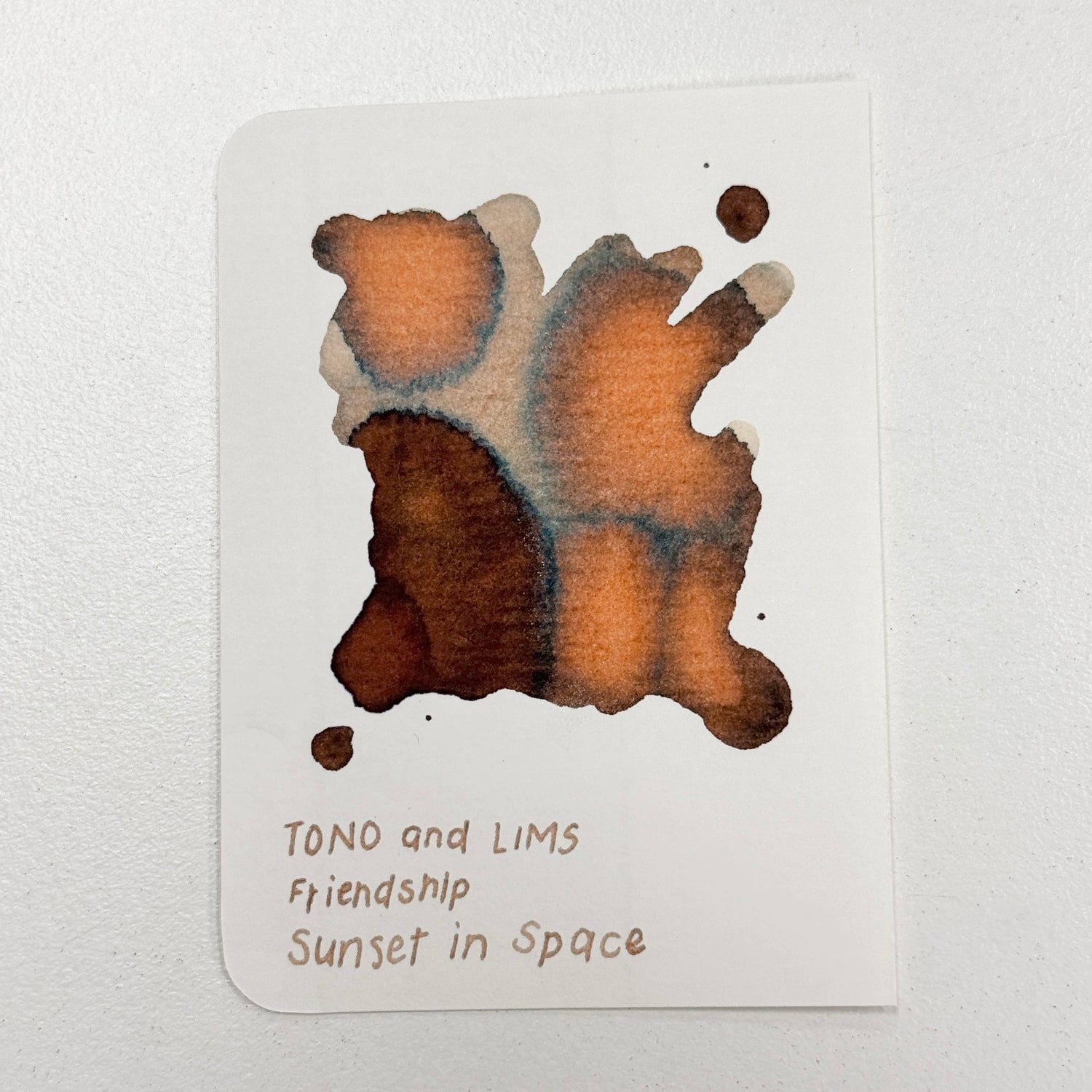 TONO & LIMS Ink - Friendship - Sunset in Space