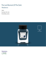 TONO &amp; LIMS Friendship&nbsp;

The Last Moment of the Dark Ink

Tono &amp; Lims Friendship Line Fountain Pen Ink Collection where every ink in the Friendship Line embodies the power of friendship through beautifully crafted colors that flow effortlessly on the page. Add a personal touch to your work with a variety of hues that are as diverse and special as the friendships we cherish.

30ml
