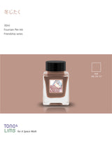 Tono &amp; Lims Friendship Line Fountain Pen Ink Collection where every ink in the Friendship Line embodies the power of friendship through beautifully crafted colors that flow effortlessly on the page. Add a personal touch to your work with a variety of hues that are as diverse and special as the friendships we cherish.

30ml