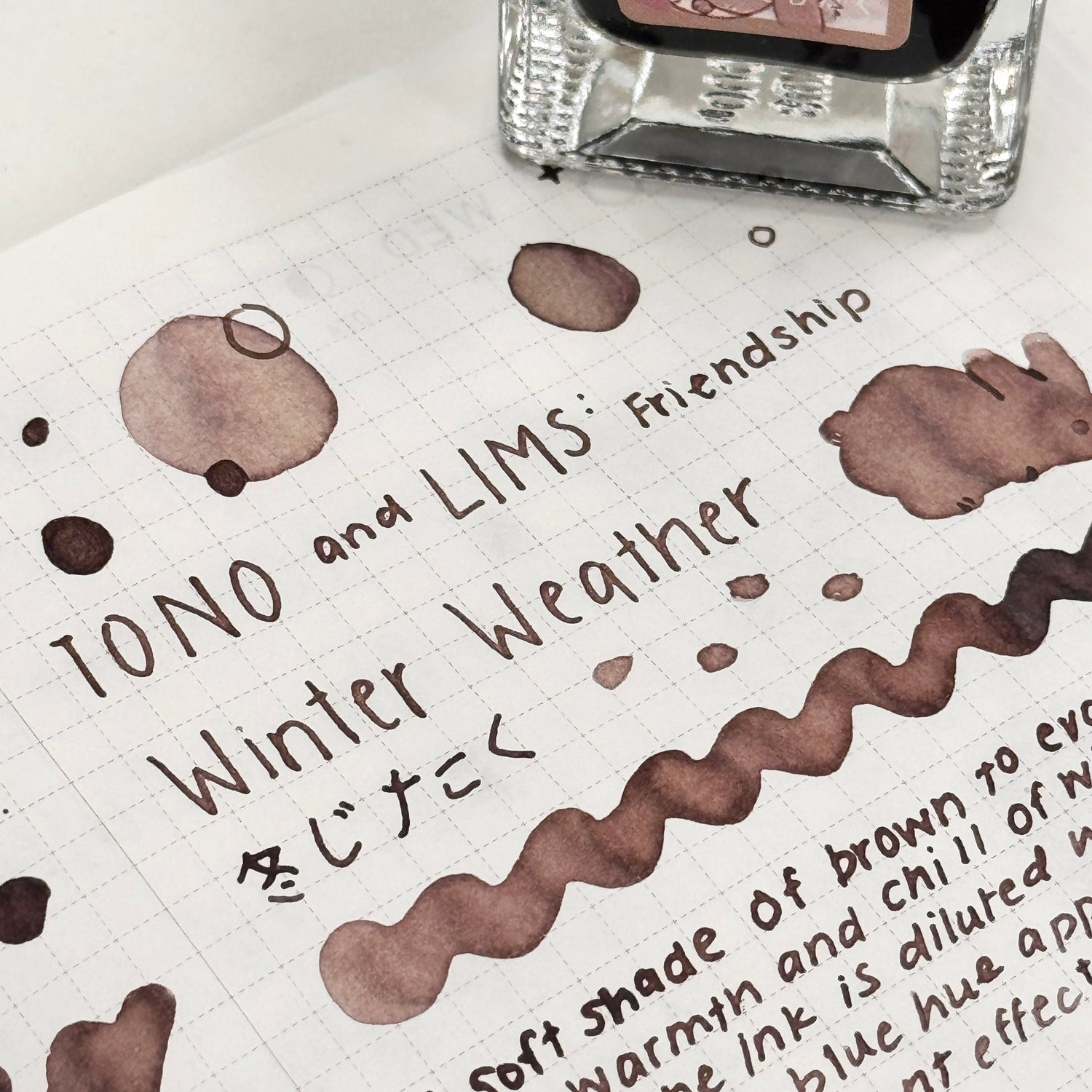 TONO & LIMS Ink - Friendship - Winter Weather (冬じたく)
