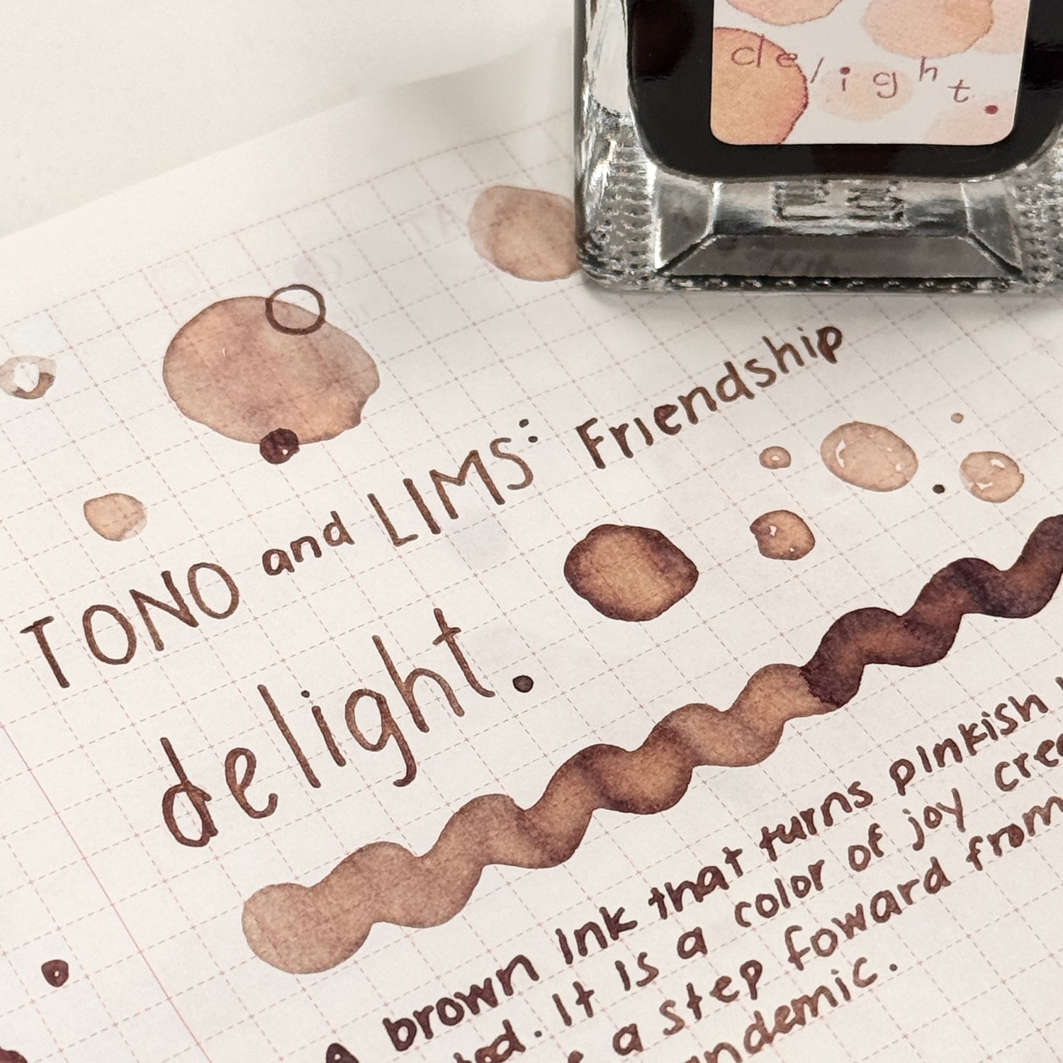 TONO & LIMS Ink - Friendship - delight.