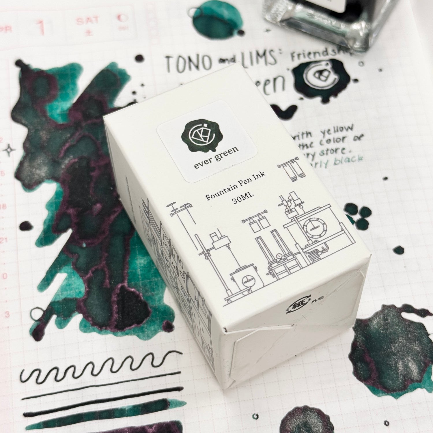TONO & LIMS Ink - Friendship - ever green