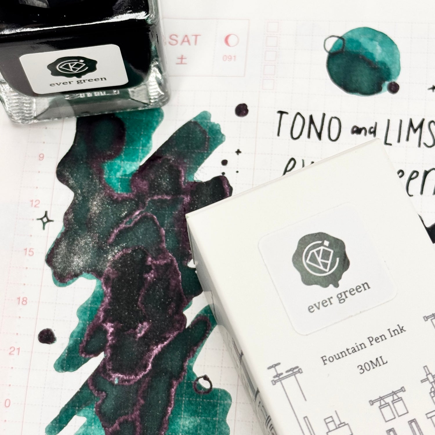 TONO & LIMS Ink - Friendship - ever green