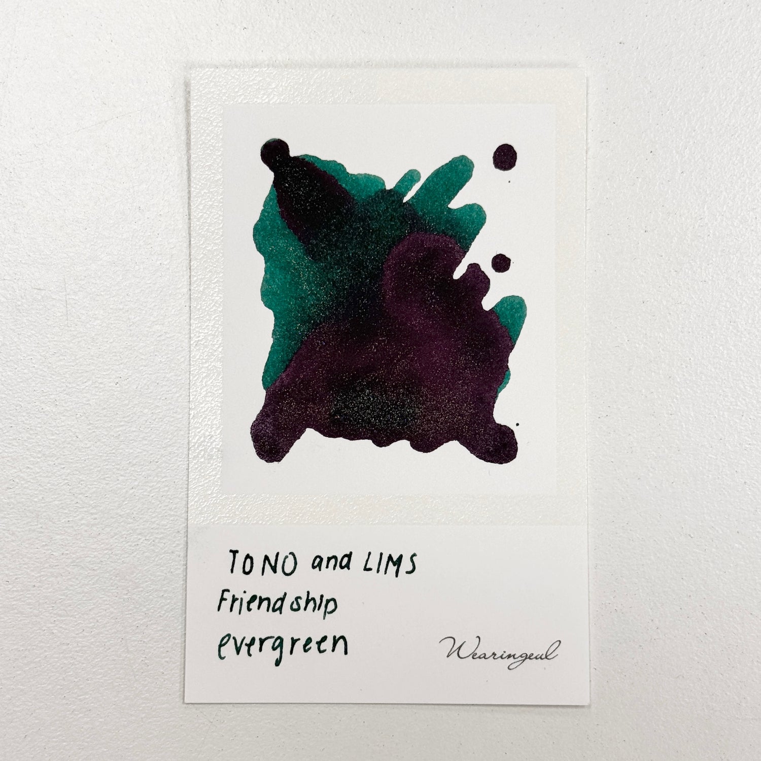 TONO & LIMS Ink - Friendship - ever green