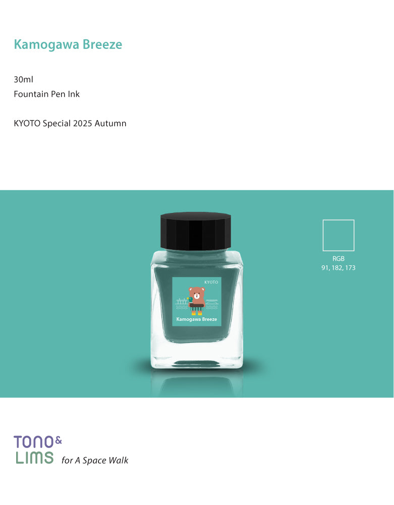 TONO & LIMS Ink - KYOTO Special 2025 - Kamogawa Breeze