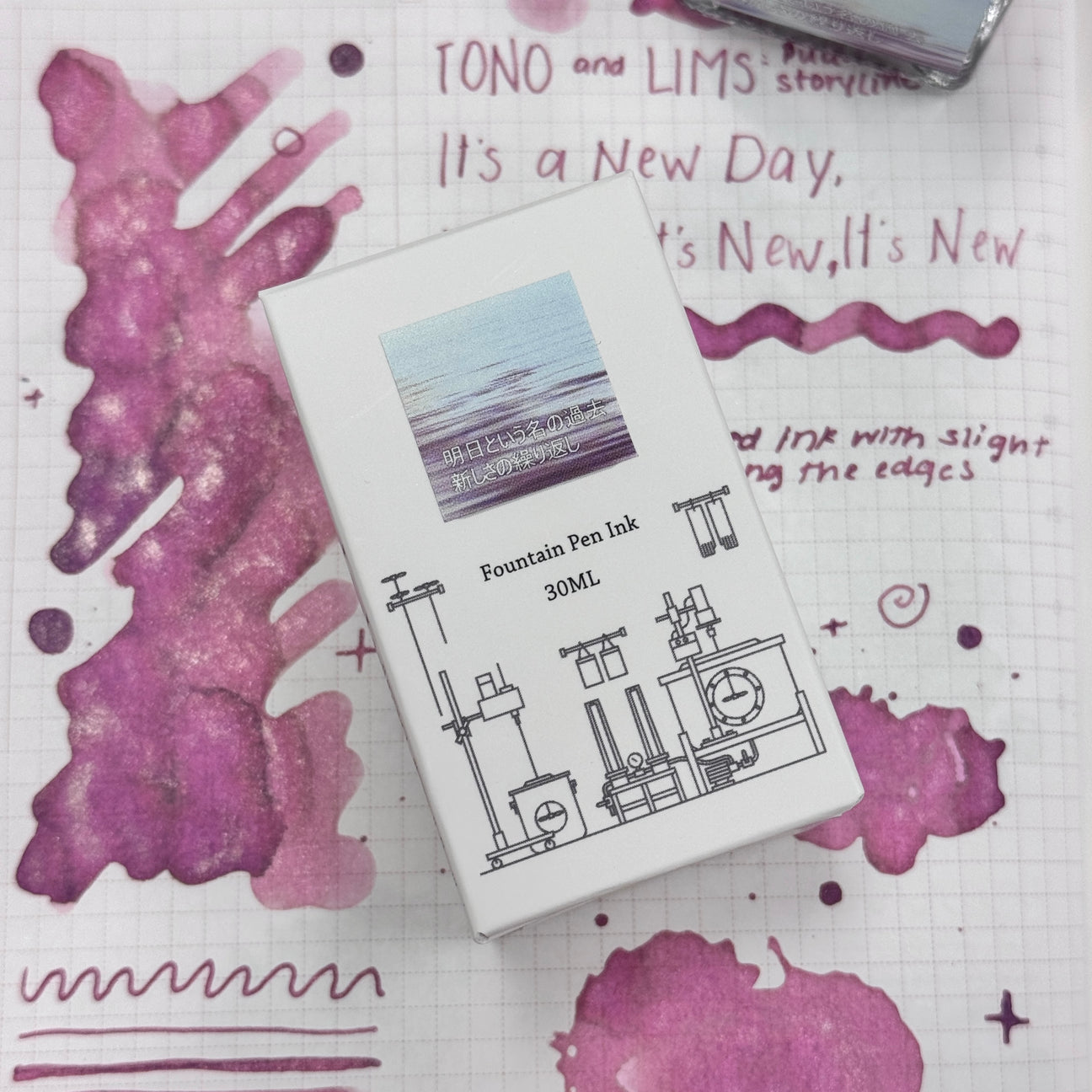 TONO & LIMS Ink - Puddle Story - It's a New Day, It's New