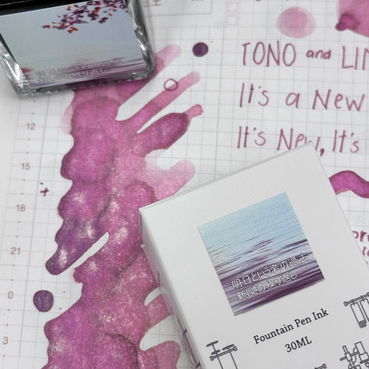 TONO & LIMS Ink - Puddle Story - It's a New Day, It's New
