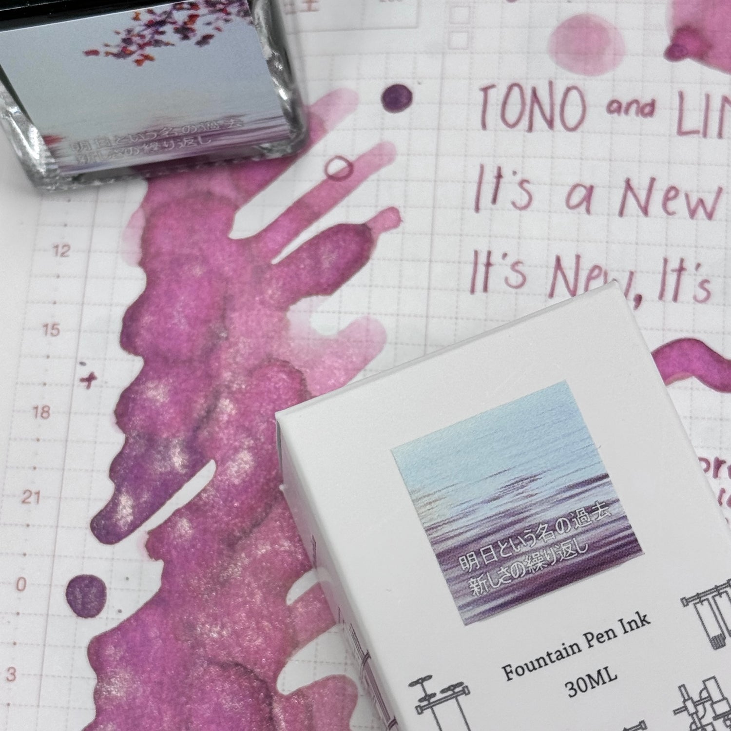 TONO & LIMS Ink - Puddle Story - It's a New Day, It's New