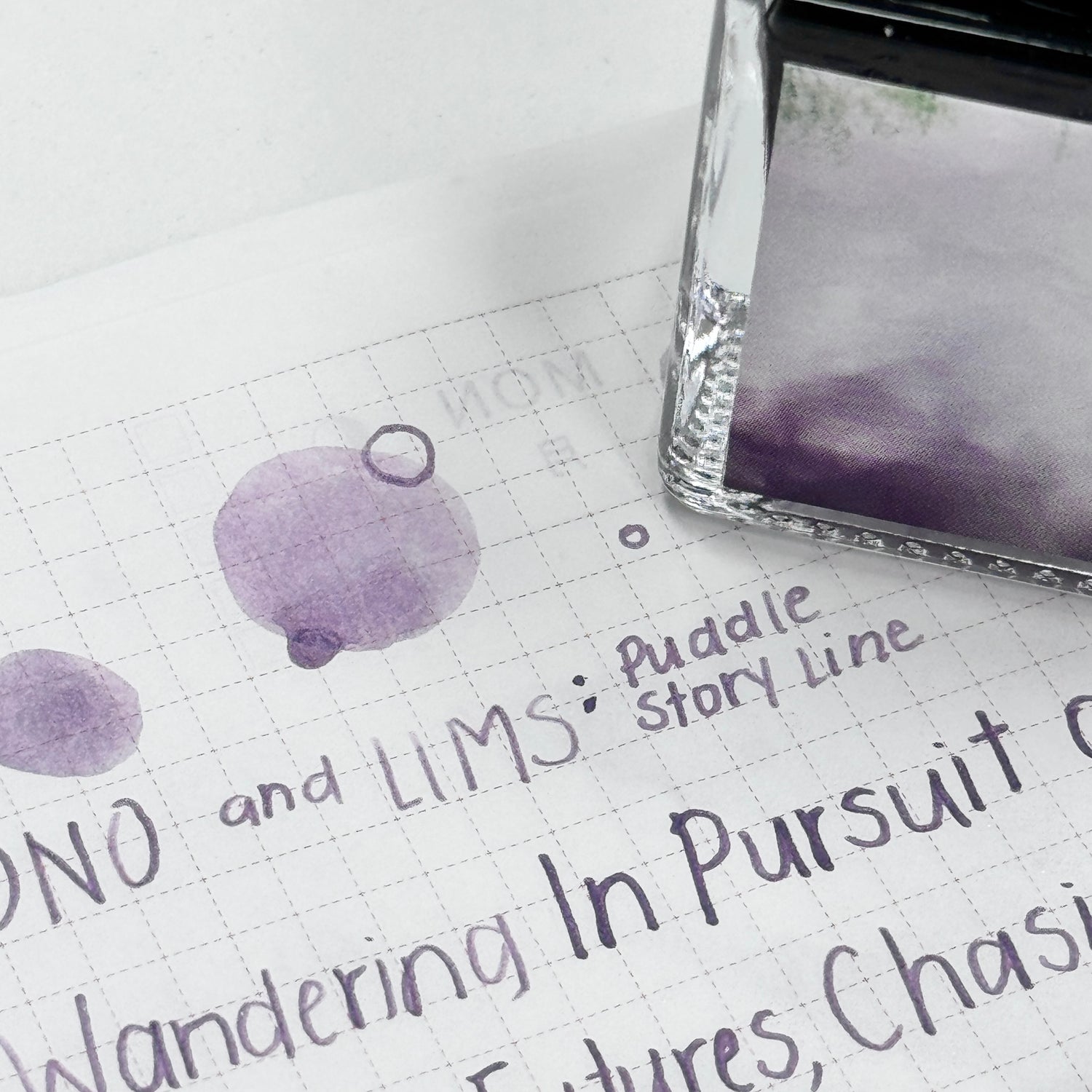 TONO & LIMS Ink - Puddle Story - Wandering In Pursuit Of Unborn Futures 
