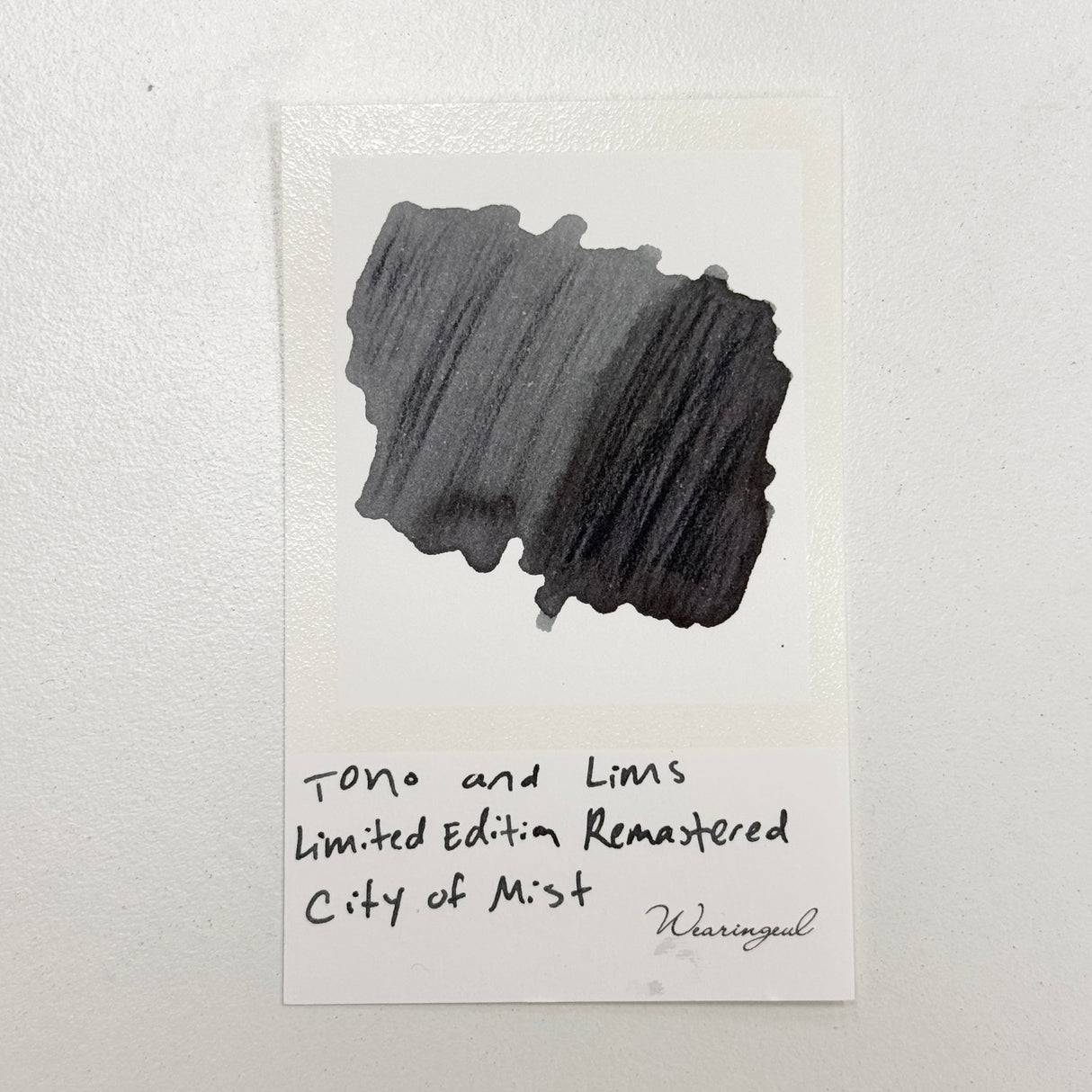 TONO & LIMS Ink - Remastered Limited Edition - City of Mist