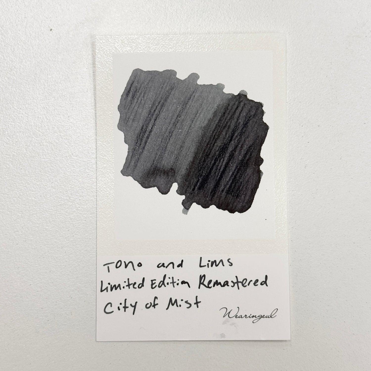 TONO & LIMS Ink - Remastered Limited Edition - City of Mist