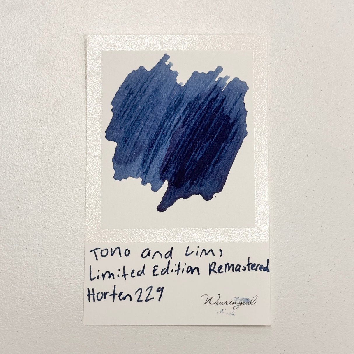 TONO & LIMS Ink - Remastered Limited Edition - Horten 229