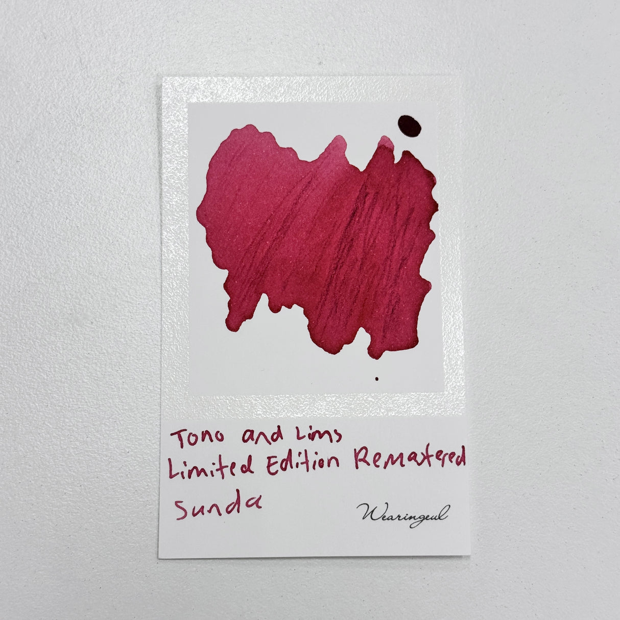 TONO & LIMS Ink - Remastered Limited Edition - SUNDA