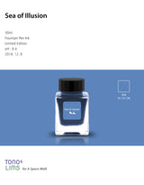 Sea of Illusion is part of the Remastered Limited Edition collection, designed to enhance the original shades of the inks with new and improved formulas. The Remastered Limited Edition collection brings out a great sense of depth to the colors of the inks while still keeping its original appeal, resulting in a more evolved performance.

30ml