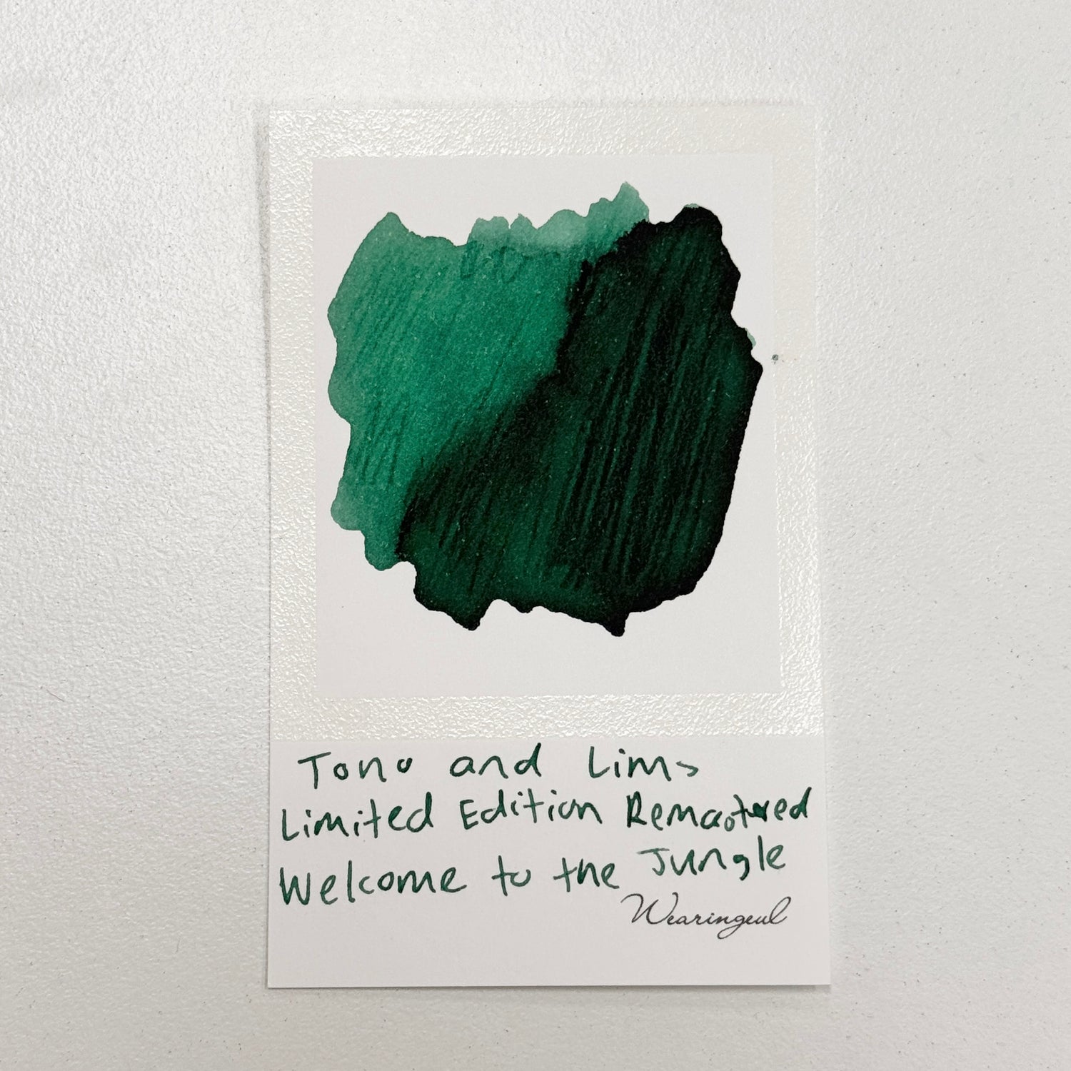 TONO & LIMS Ink - Remastered Limited Edition - Welcome To The Jungle
