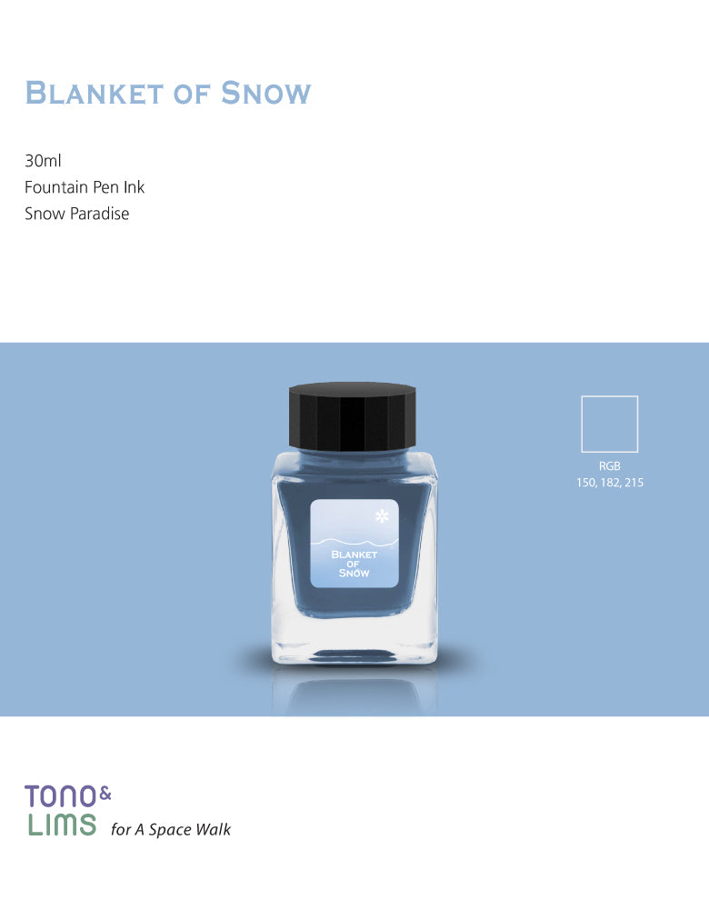 TONO & LIMS Ink - Snow Paradise - Blanket of Snow