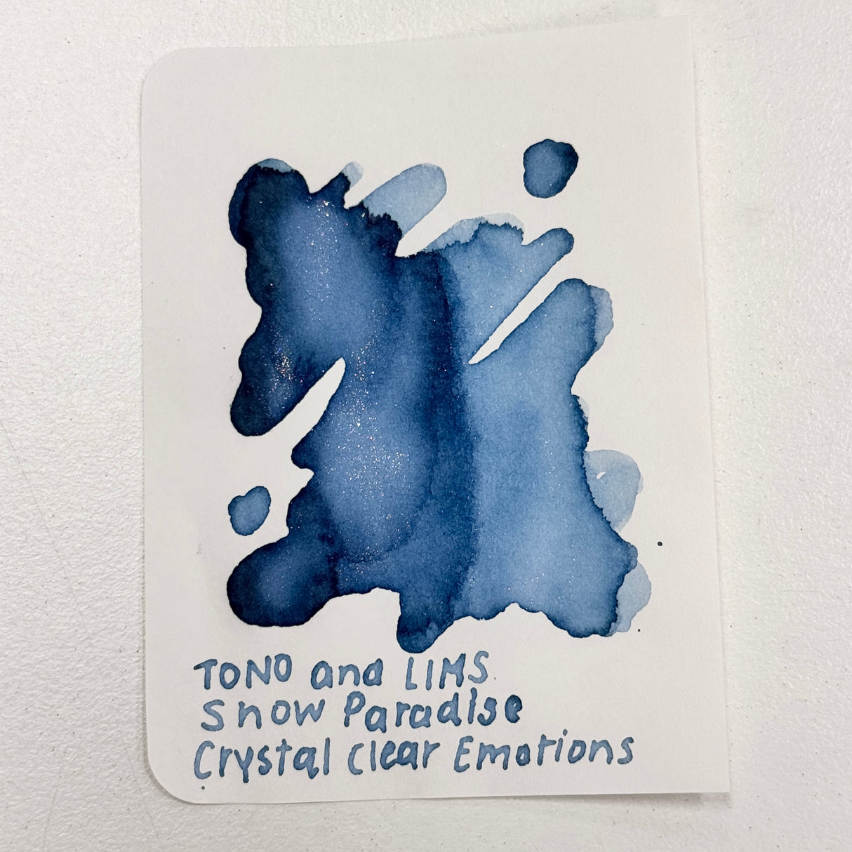 TONO & LIMS Ink - Snow Paradise - Crystal Clear Emotions