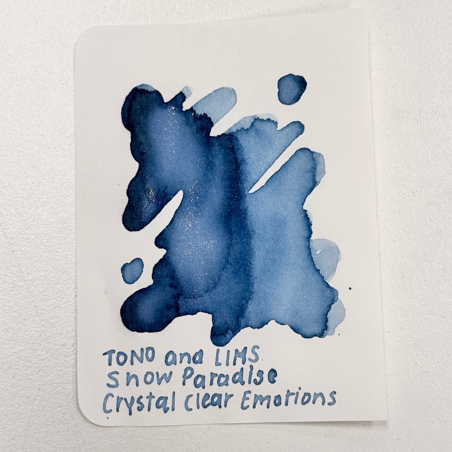 TONO & LIMS Ink - Snow Paradise - Crystal Clear Emotions