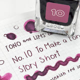 TONO & LIMS Ink - Standard - No. 10 To make a long story short