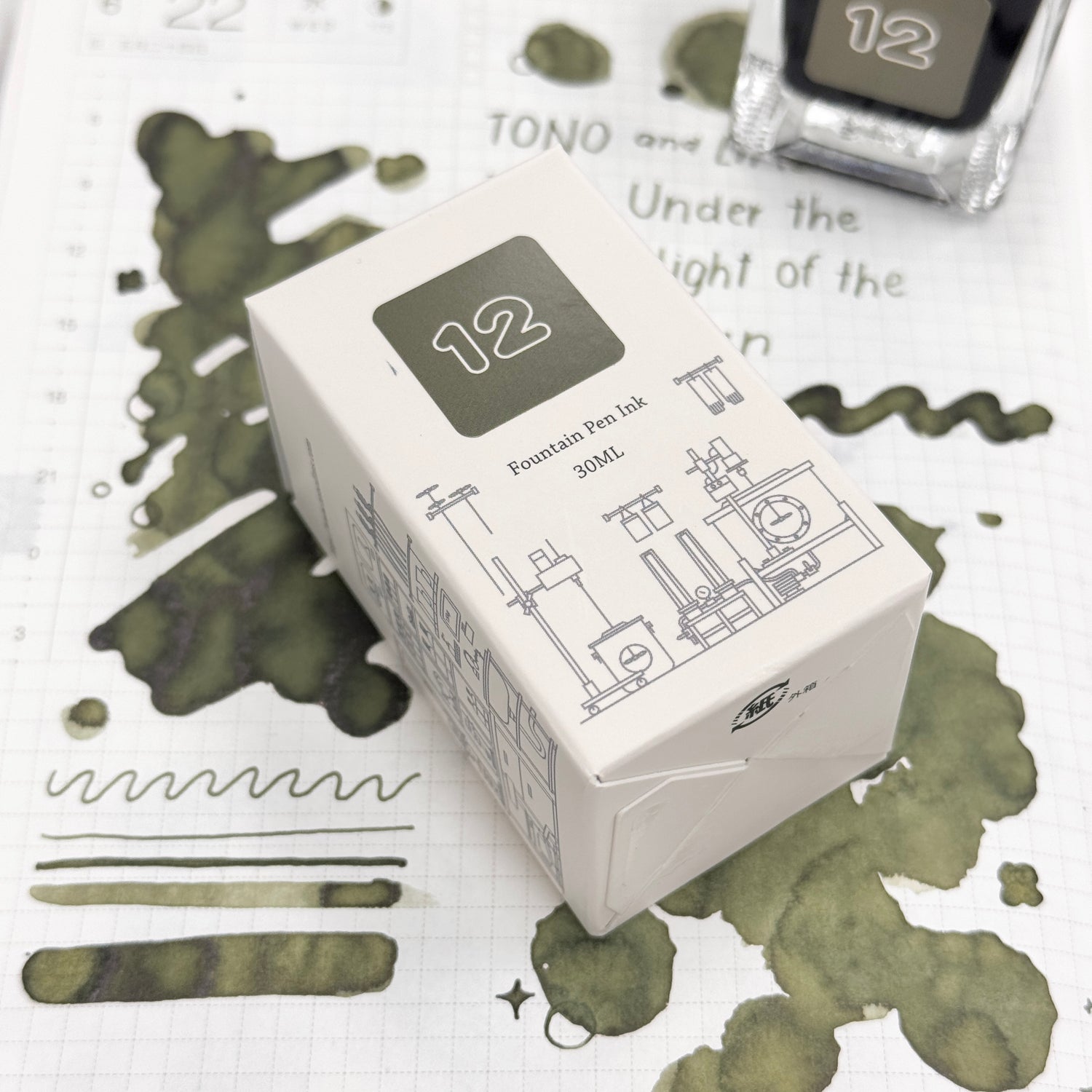 TONO & LIMS Ink - Standard - No. 12 Under the peaceful light of the spring sun