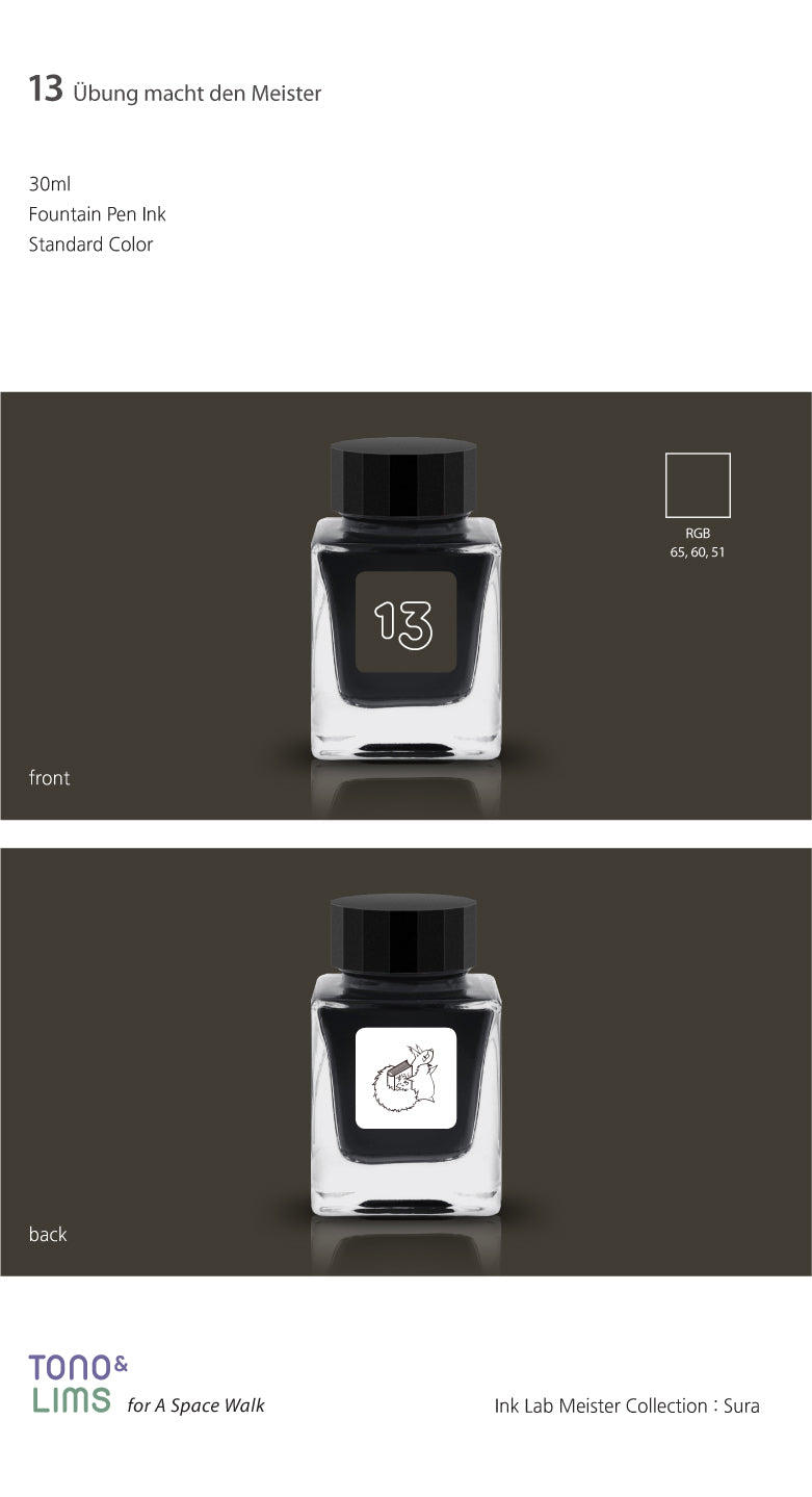 TONO & LIMS Ink - Standard - No. 13 Übung macht den Meister