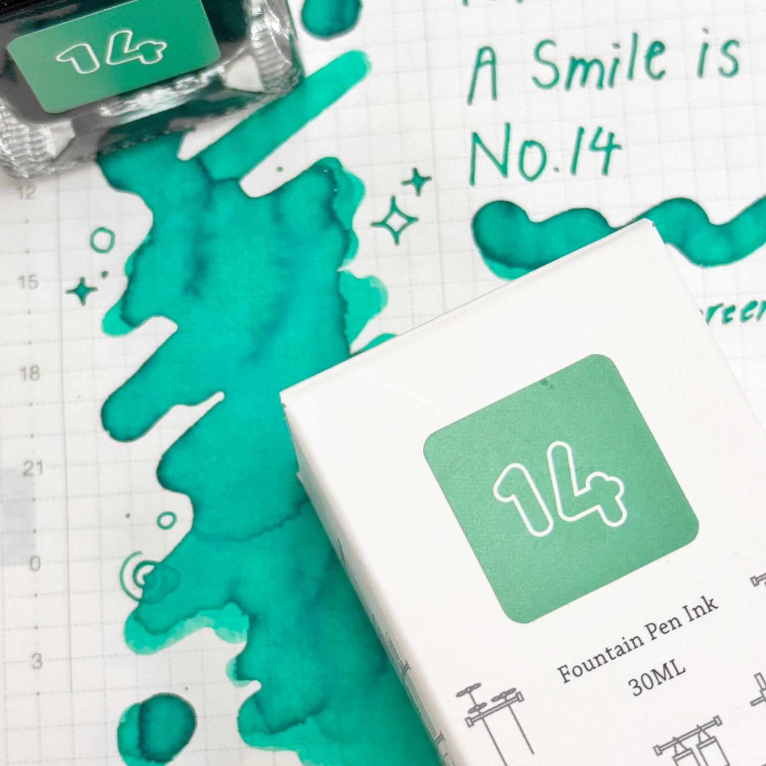 TONO & LIMS Ink - Standard - No. 14 A smile is a sword