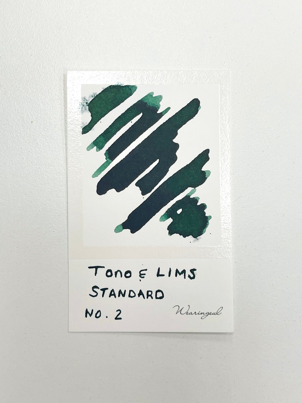 TONO & LIMS Ink - Standard - No. 2 Sometime, somewhere
