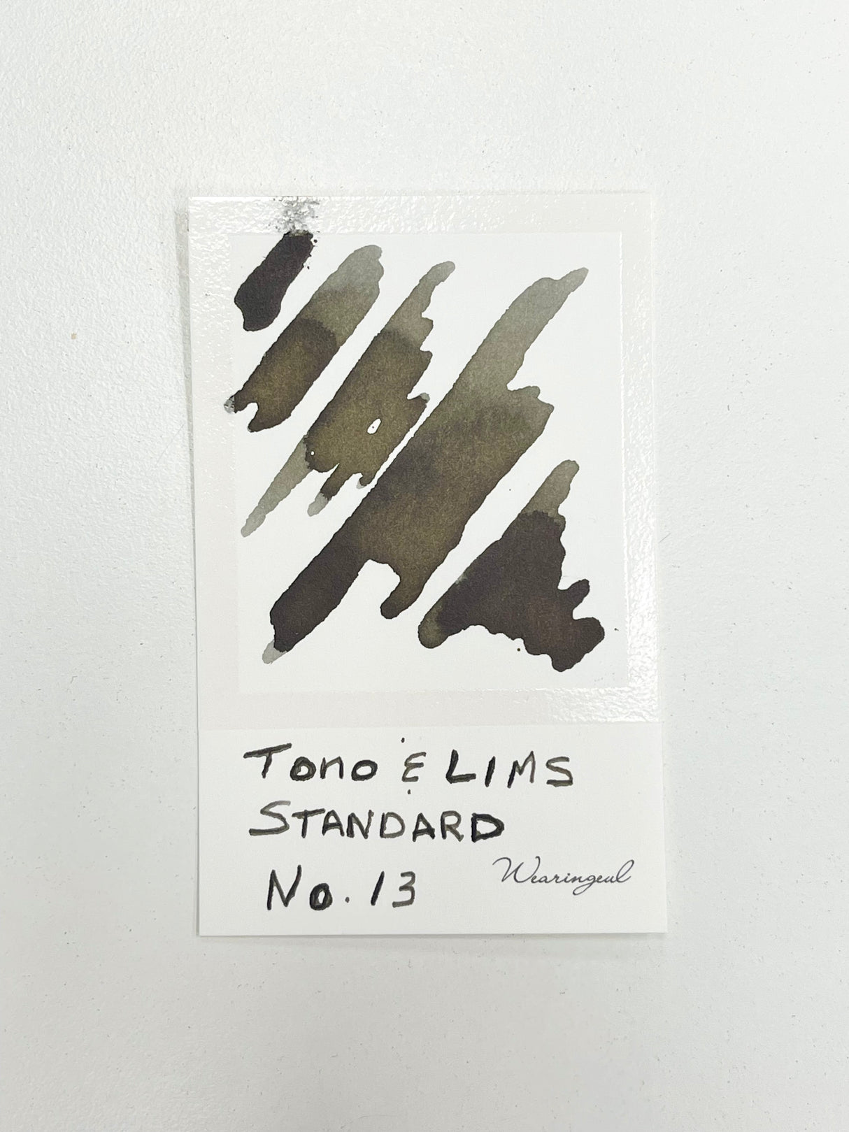 TONO & LIMS Ink - Standard - No. 13 Übung macht den Meister