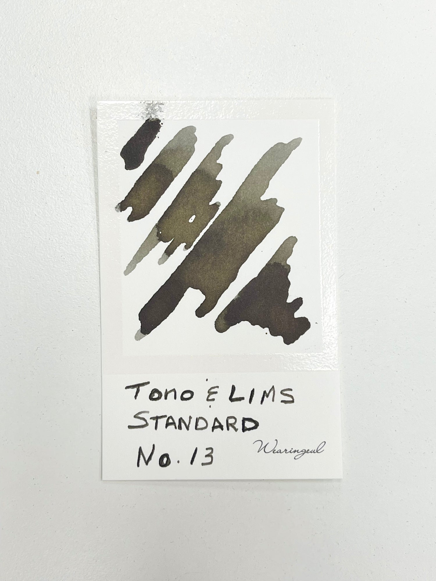 TONO & LIMS Ink - Standard - No. 13 Übung macht den Meister
