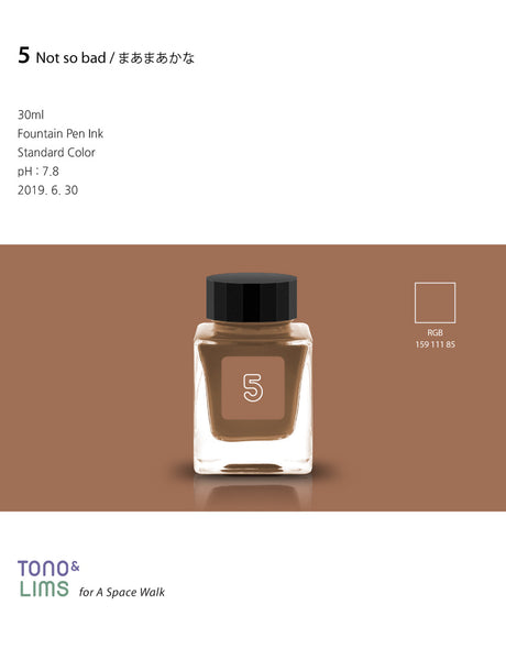 TONO & LIMS Ink - Standard No. 5 Not so bad