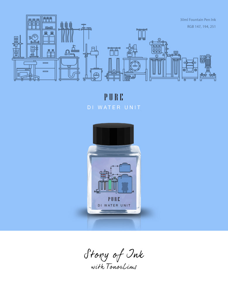The&nbsp;Story of Ink&nbsp;collection celebrates seven years of TONO &amp; LIMS’ creative history. Each 30ml ink showcases the brand’s signature color‑separating characteristics, revealing shifting hues and surprising transitions as the ink dries. These inks are designed to show different personalities on different papers, inviting writers and artists to explore the full range of their expressive, ever‑changing colors.

30ml