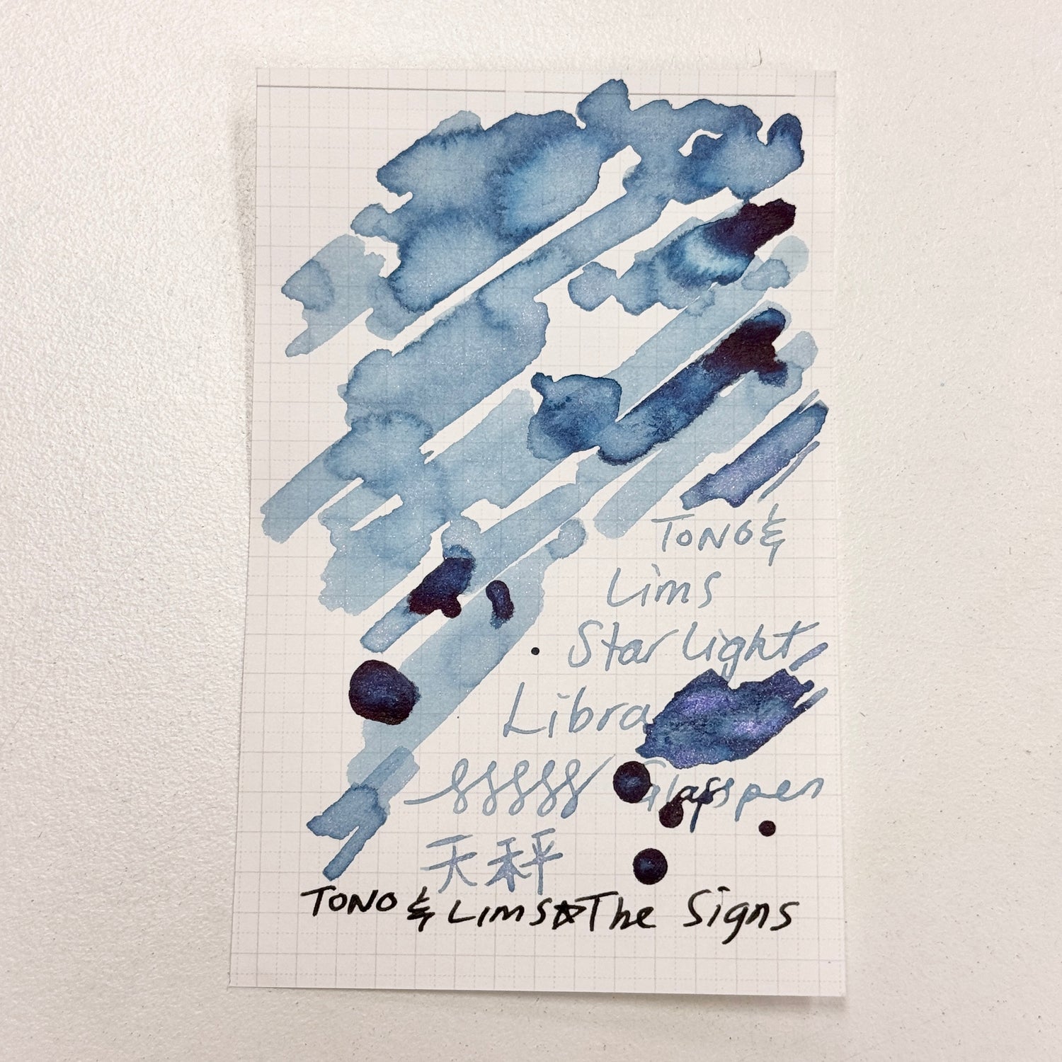 TONO & LIMS Ink - THE SIGNS Libra
