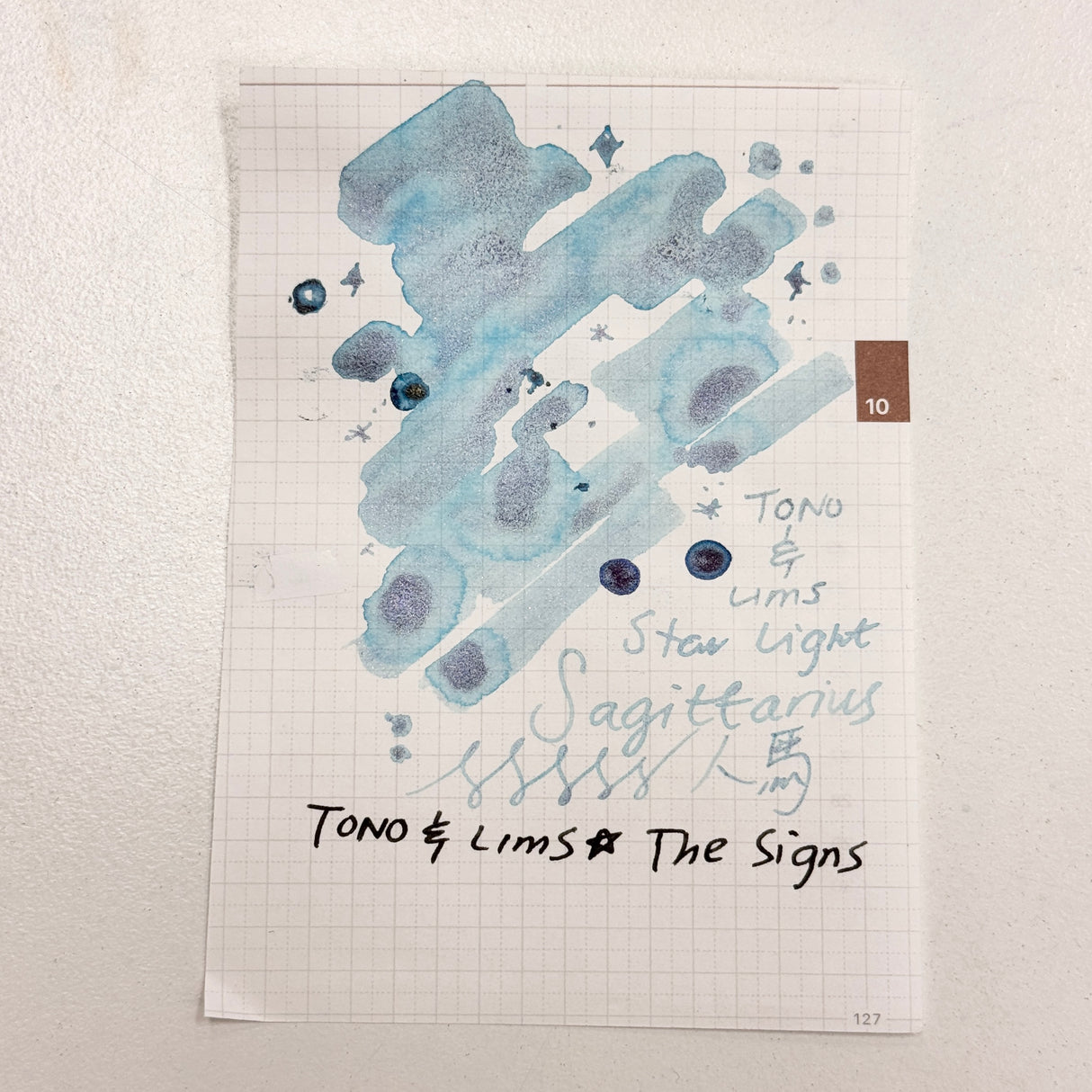 TONO & LIMS Ink - THE SIGNS Sagittarius