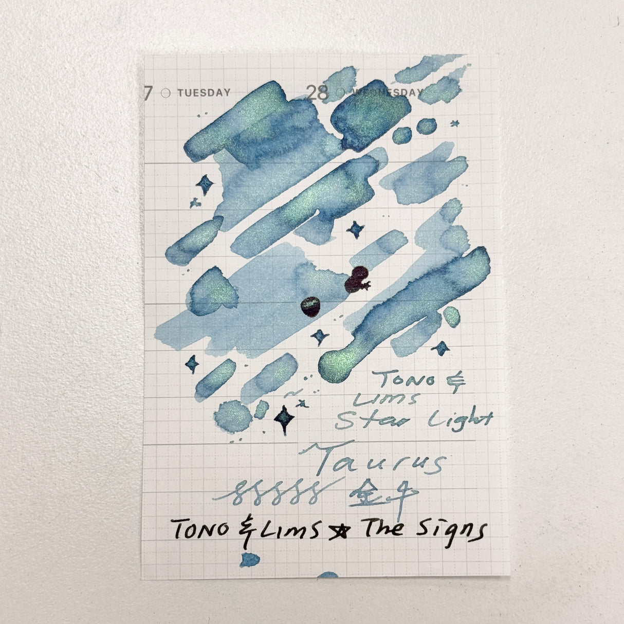 TONO & LIMS Ink - THE SIGNS Taurus