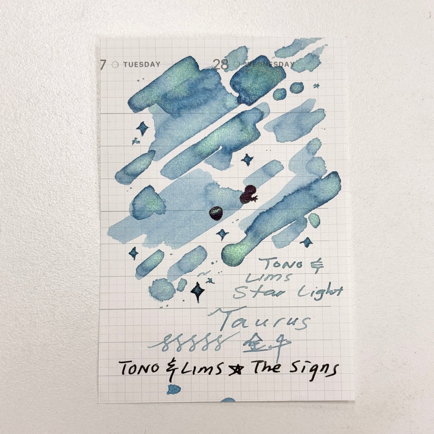 TONO & LIMS Ink - THE SIGNS Taurus