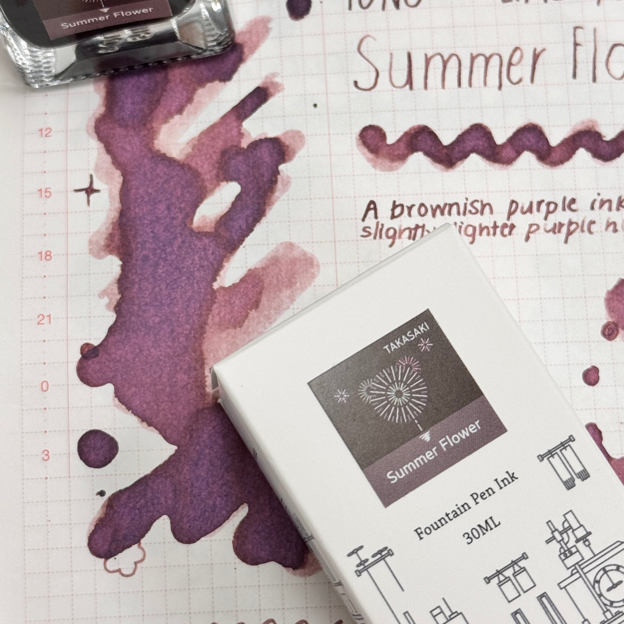 TONO & LIMS Ink - Takasaki Special 2025 - Summer Flower
