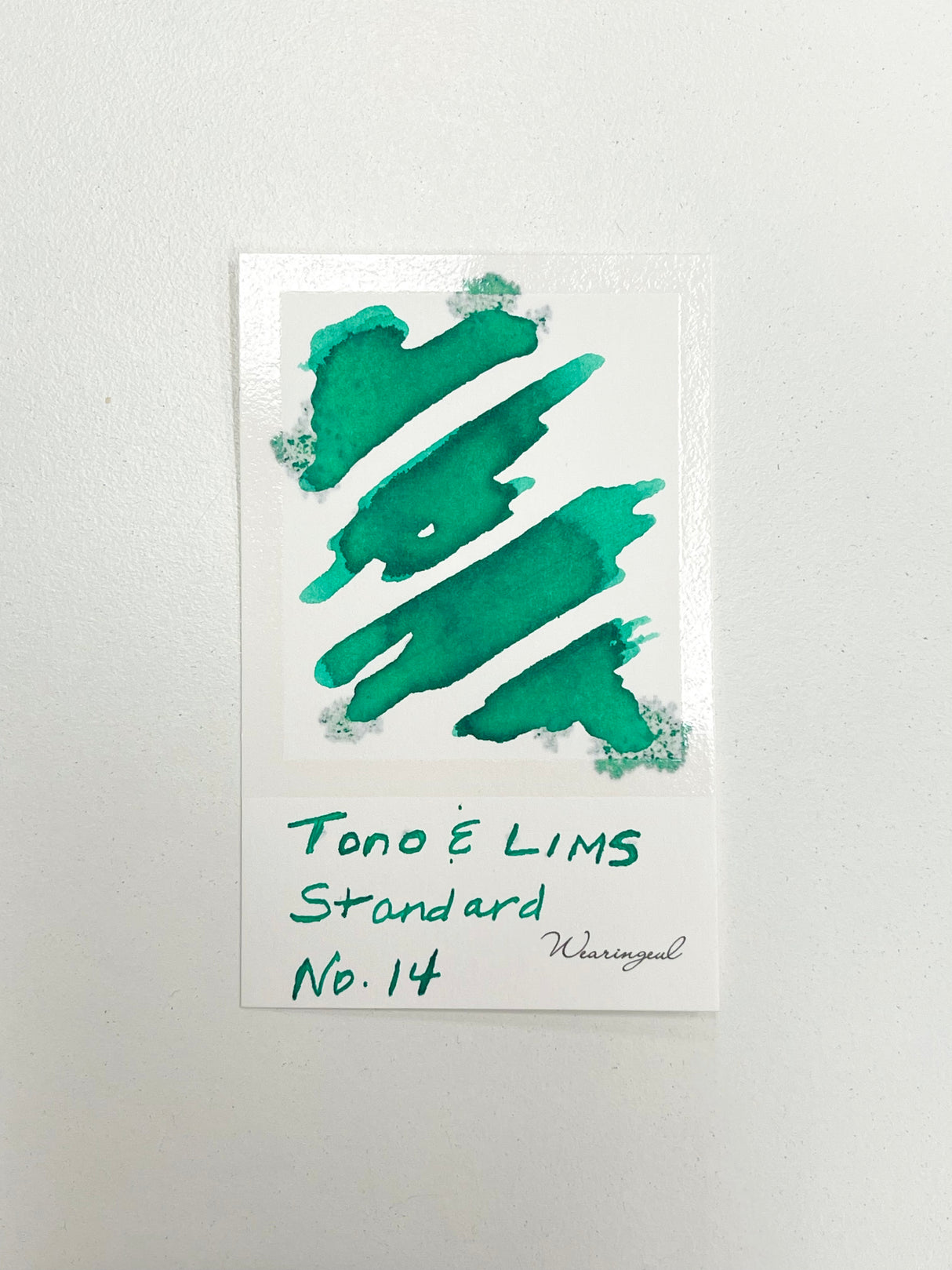 TONO & LIMS Ink - Standard - No. 14 A smile is a sword
