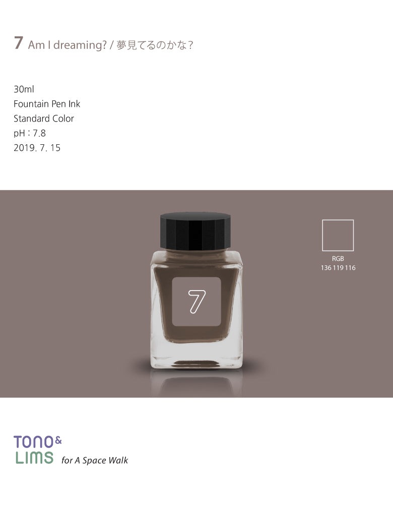 TONO & LIMS Ink - Standard - No. 7 Am I Dreaming?