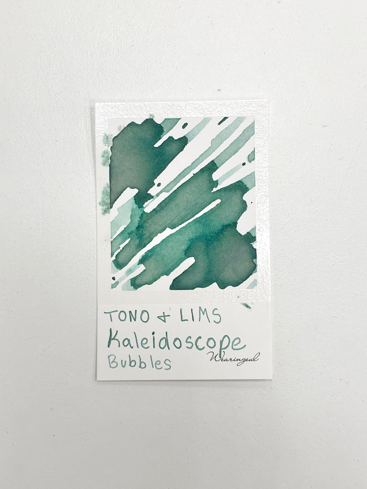 TONO & LIMS Kaleidoscope Pure Bubbles Ink