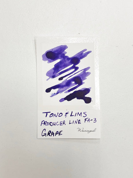 TONO & LIMS Producer Line FA-3 Grapes Ink