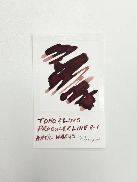 Ink swatch for TONO & LIMS Producer Line R-1 Arctic Walrus Ink
