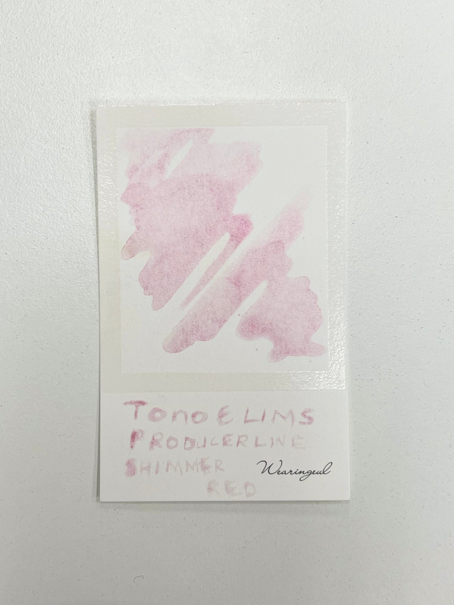 TONO & LIMS Producer Line SHIMMER LIQUID SL-6 Red