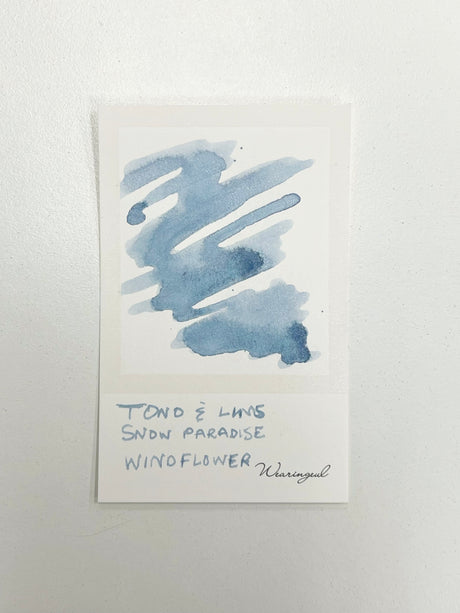 TONO & LIMS Snow Paradise 風花 (Windflower) Ink